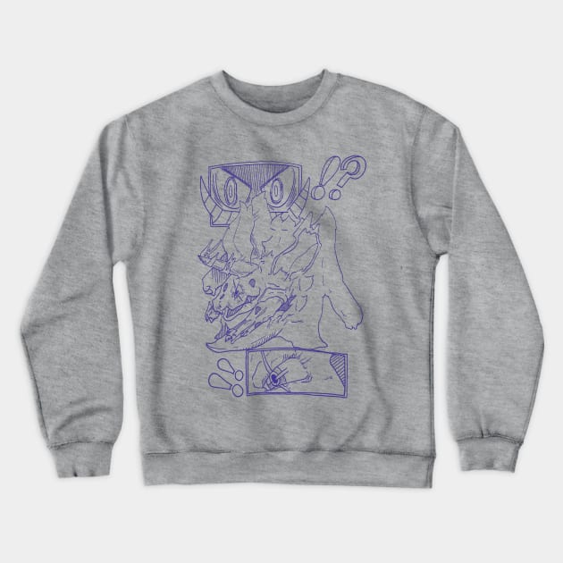 The First Clash (Back Print Only) Crewneck Sweatshirt by dallasjgiorgi@outlook.com